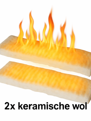 2 Stuks Keramische Wol