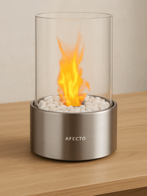 Isabella RVS Bio Ethanol TafelHaard/ Tuinhaard 27 cm