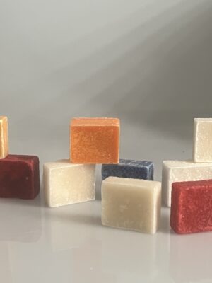 grote set van 11 amber blokjes