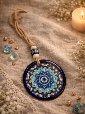 H: Afecto boze oog - formaat 8 cm - Amulet