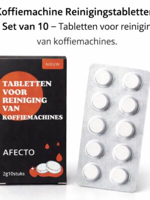 Reinigingstabletten - 10 tabletten - koffiemachine reinigingstabletten -