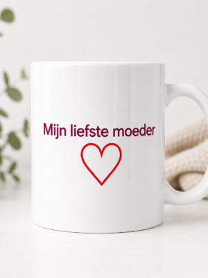 Mijn Liefste Moeder Mok – Cadeau voor Moeder